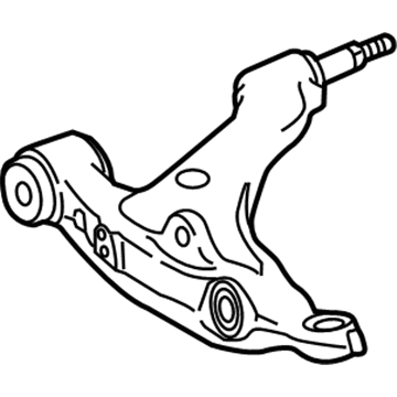 Lexus 48640-30330 Front Suspension Lower Control Arm Assembly, Left