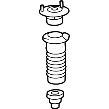 Lexus 48680-30501 Front Suspension Support Assembly