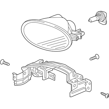 Honda 08V31-TR0-100D Fog Lights