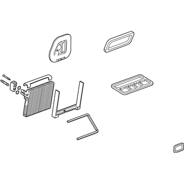 GM 84409866 Evaporator Core