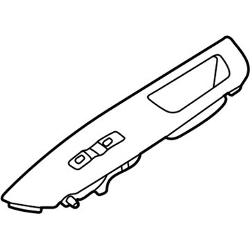 Kia 935751U000H9 Power Window Assist Switch Assembly