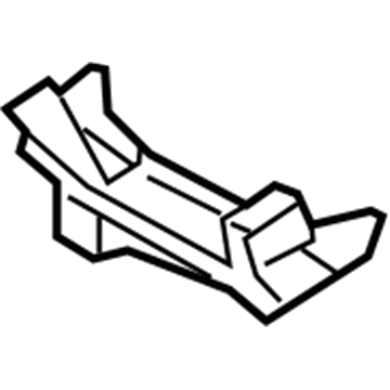 Honda 65750-TX6-A00ZZ Crossmember Comp, RR Flo