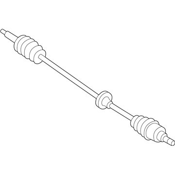 Kia 0K2A625600A Shaft Assembly-Drive, LH