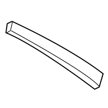Mopar 5288836AF Molding-B Pillar