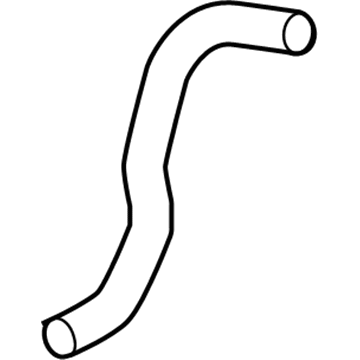 Lexus 16572-50210 Hose, Radiator, NO.2