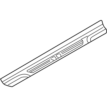 BMW 51-47-7-891-927 Cover, Entrance, Left