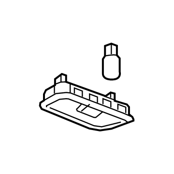 GM 42654418 Dome Lamp Assembly