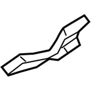 Hyundai 83665-A5000 Base Assembly-Rear Door Outside Handle, RH