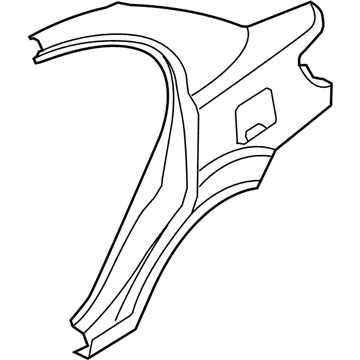 Hyundai 71504-1EC10 Panel Assembly-Quarter Outer, RH