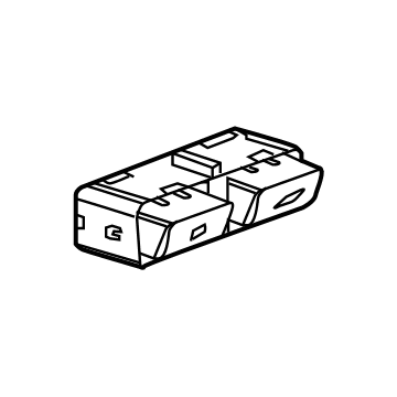 Lexus 84804-76010 Switch Sub-Assembly Bac