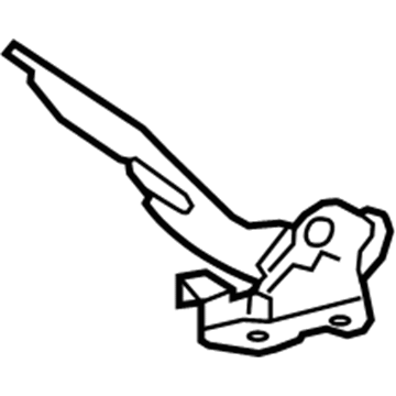 Toyota 53420-35120 Hinge Assembly, Hood, LH