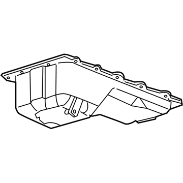 Ford 3W7Z-6675-BC Oil Pan