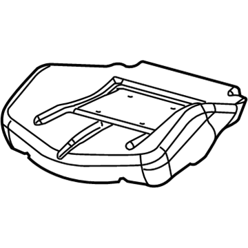 GM 88948144 Pad Asm, Driver Seat Cushion