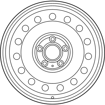 Hyundai 52910-2K905 Temporary Wheel Assembly