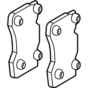 Ford FR3Z-2001-L Front Pads