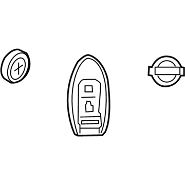 Nissan 28268-C993A Remote Control Keyfob(Without Nissan Intelligent Key®)