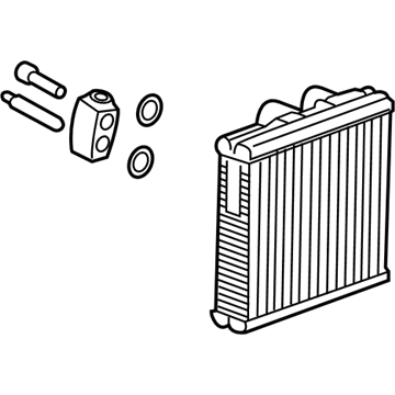 GM 84751078 Evaporator Core