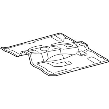 Lexus 58111-6A442 Pan, Front Floor