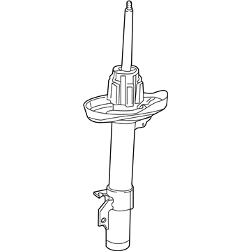 Honda 51621-T6Z-A02 Shock Absorber Unit, Left Front