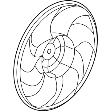 GM 89019143 Fan Blade