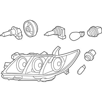 Toyota 81110-06C10 Lens & Housing