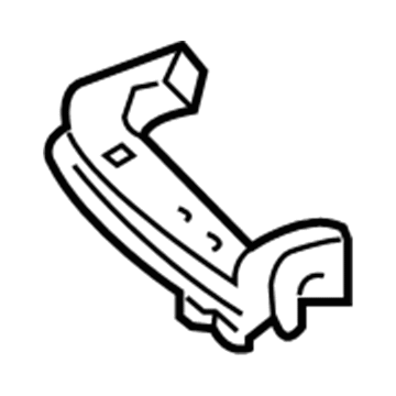 Acura 71143-S3V-A00 Beam, Right Front Bumper Corner (Upper)