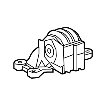 Lexus 12372-31110 INSULATOR, Engine Mounting