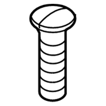 BMW 11-12-7-549-986 Oval Head Screw