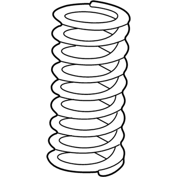 BMW 33-53-1-091-554 Coil Spring