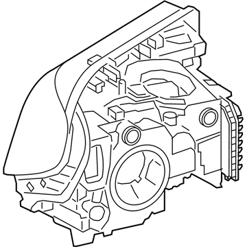 BMW 63-11-7-214-965 High Left Led Headlight