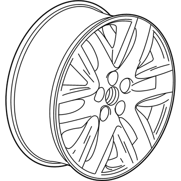 GM 23315488 Wheel, Alloy