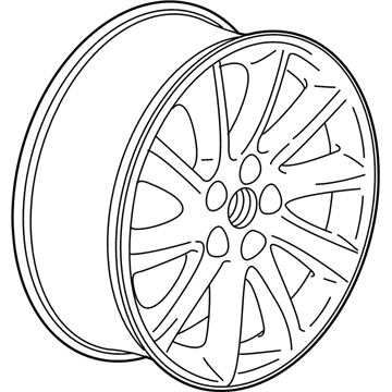 GM 23315487 Wheel, Alloy