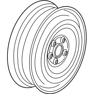 GM 84445512 Spare Wheel