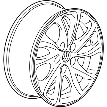 GM 23315486 Wheel, Alloy