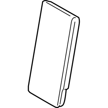 Kia 899001M010AF1 Rear Seat Back Armrest Assembly
