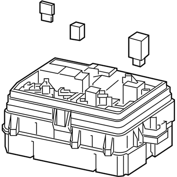 GM 84958055 Fuse & Relay Box