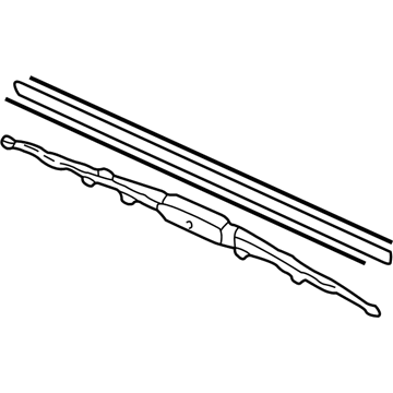 Honda 76620-S3Y-A02 Blade, Windshield Wiper (550MM)