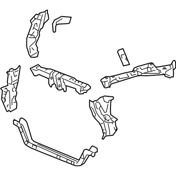 Acura 60400-SJA-A01ZZ Bulkhead, Front