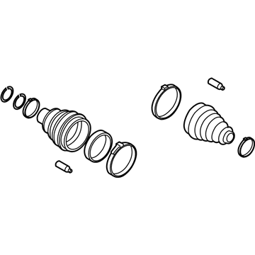 Ford 9T1Z-3A331-B Outer Boot