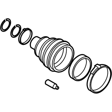 Ford 9T1Z-3A331-A Inner Boot