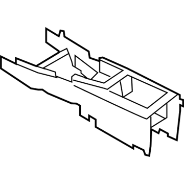 BMW 51-16-6-954-938 Carrier, Centre Console