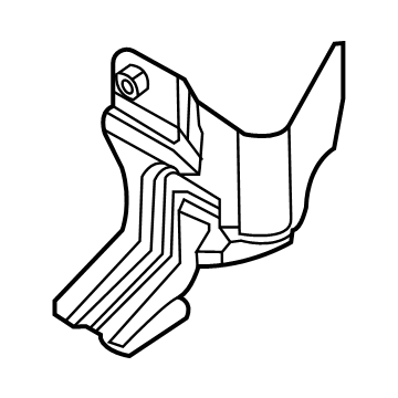 Mopar 68269592AA Bracket-Charged Air Cooler