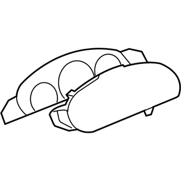 GM 15223710 Instrument Cluster Assembly