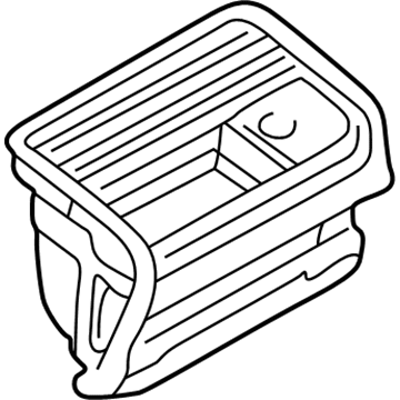 BMW 51-16-8-225-988 Ashtray Rear