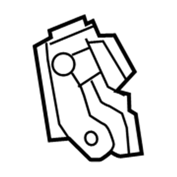 Mopar 4589651AE Rear Door Latch Left