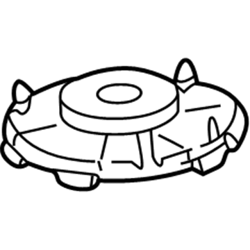 Acura 51631-SZ3-004 Rubber, Shock Absorber Mounting