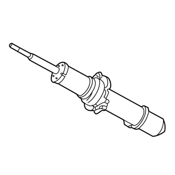 Acura 51606-SZ3-014 Shock Absorber Unit, Left Front