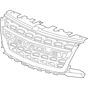 GM 84431361 Grille Assembly