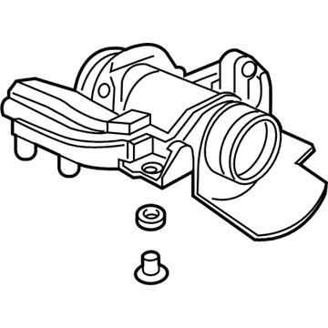 Honda 17226-6A0-A00 Pipe Assembly, Air Flow