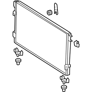 Toyota 88460-AZ038 Condenser